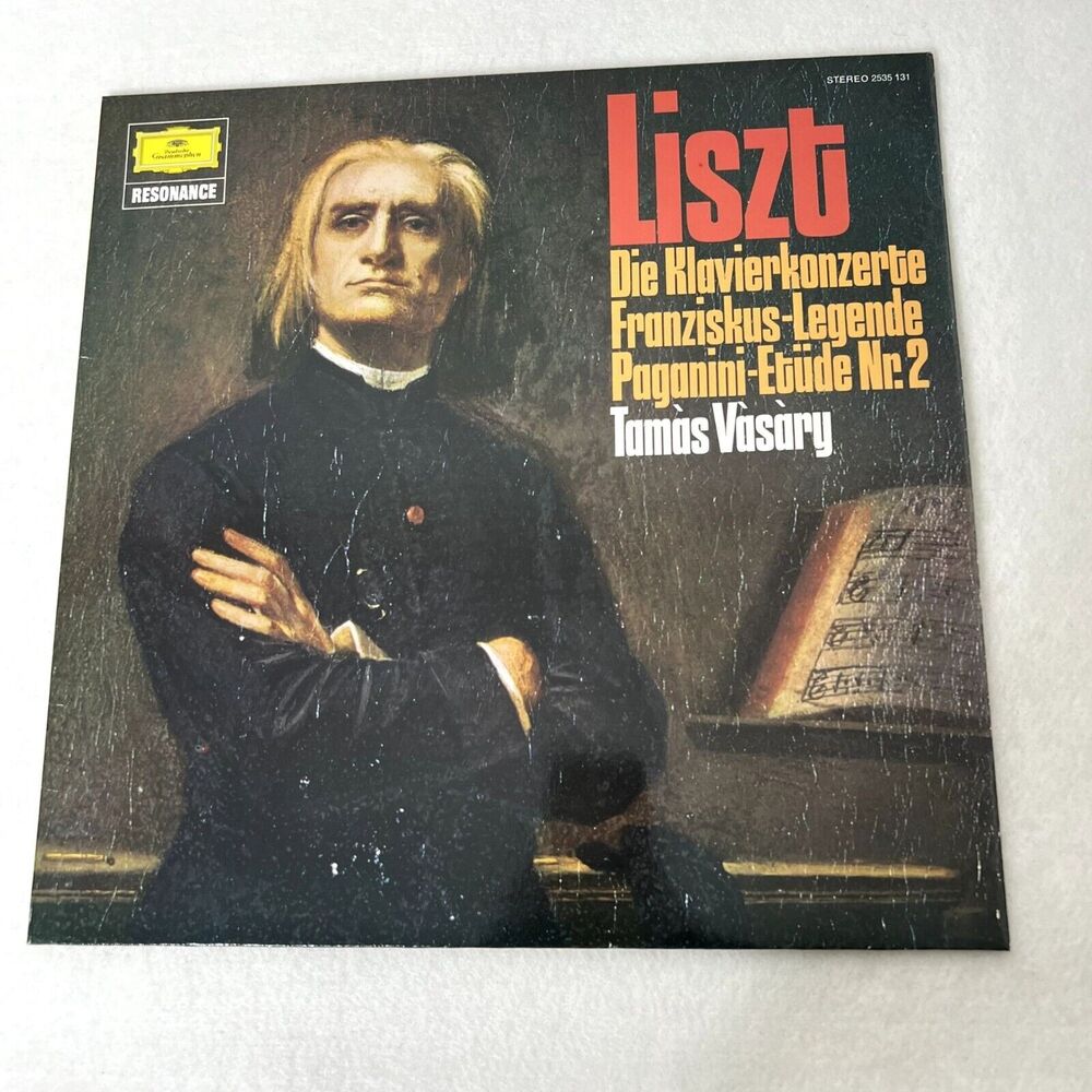 Franz Liszt Two Piano Concertos Vinyl Record German Version